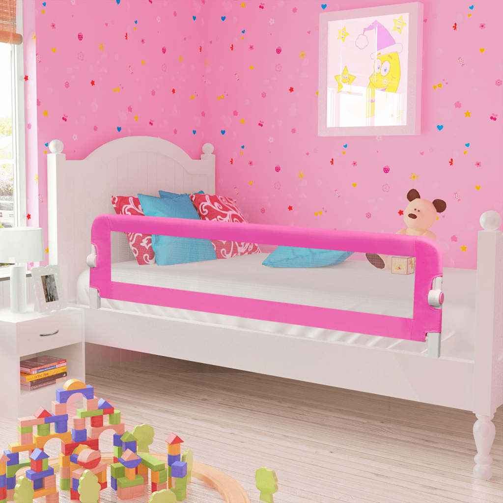 Toddler Barra de segurança para cama 102 x 42 cm verde
